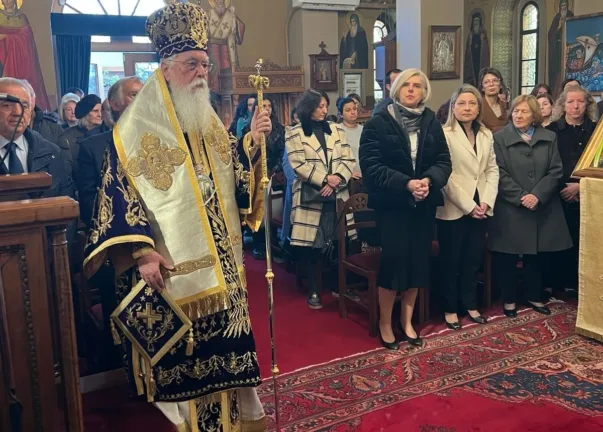 Χρ. Αλεξοπούλου: Στην αρτοκλασία της Ένωσης Καλαβρυτινών Αθήνας για τον Αγιο Αλέξιο