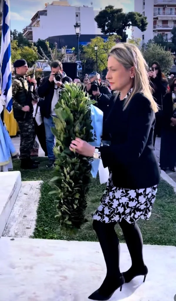 Χριστίνα Αλεξοπούλου: Εκπροσώπησε τον Πρόεδρο της Βουλής στην Παρέλαση της Πάτρας Χριστίνα Αλεξοπούλου: Εκπροσώπησε τον Πρόεδρο της Βουλής στην Παρέλαση της Πάτρας