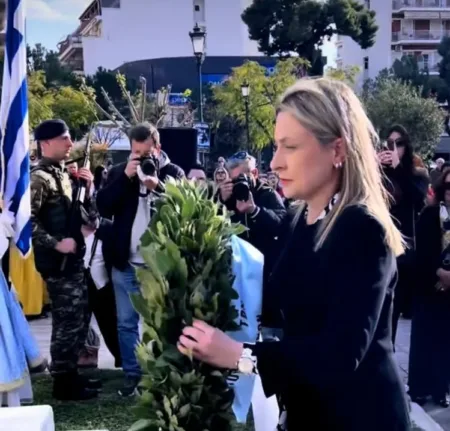 Χριστίνα Αλεξοπούλου: Εκπροσώπησε τον Πρόεδρο της Βουλής στην Παρέλαση της Πάτρας