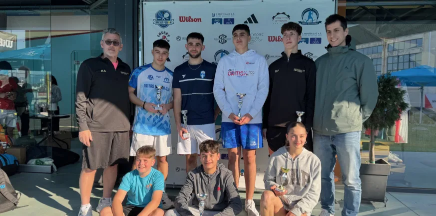 Με επιτυχία το 2ο Εθνικό Πρωτάθλημα Squash στην Πάτρα – Διακρίσεις για τους Πατρινούς αθλητές