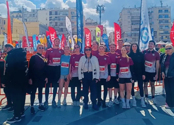 Συμμετοχή του Πανεπιστημίου Πατρών σε συνεργασία με το Πανεπιστημιακό Γυμναστήριο Πατρών στον 4ο Ημιμαραθώνιο Πάτρας