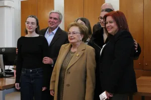 Απόλλων: Συγκίνηση και αναμνήσεις στην τελετή ονοματοδοσίας του Σπ. Γαλάνη