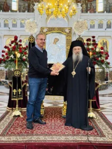 Πάτρα: Επίσκεψη και προσκύνημα μαθητών του 4ου Λυκείου Τρίπολης στον Άγιο Ανδρέα, ΦΩΤΟ