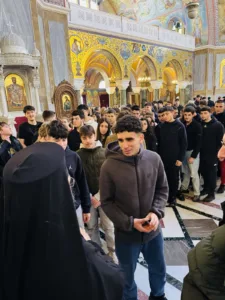 Πάτρα: Επίσκεψη και προσκύνημα μαθητών του 4ου Λυκείου Τρίπολης στον Άγιο Ανδρέα, ΦΩΤΟ