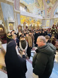 Πάτρα: Επίσκεψη και προσκύνημα μαθητών του 4ου Λυκείου Τρίπολης στον Άγιο Ανδρέα, ΦΩΤΟ