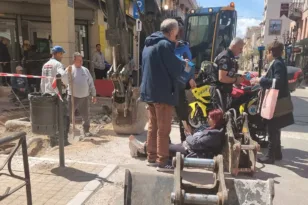 Πάτρα: Εργοτάξιο χωρίς μέτρα ασφαλείας η Κανάρη – Ατύχημα για πεζή γυναίκα στον υπό διαμόρφωση πεζόδρομο