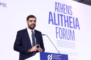 Μαρινάκης: «Η δημοκρατία αντέχει την κριτική, αλλά δεν νομιμοποιεί το οργανωμένο ψέμα»