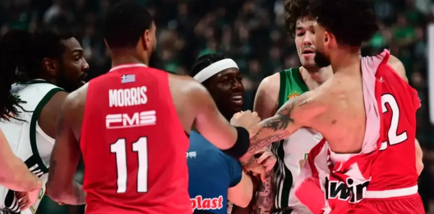 Πιάστηκαν στα χέρια Ναν και Ντόρσεϊ στο ντέρμπι των αιωνίων και αποβλήθηκαν ΒΙΝΤΕΟ