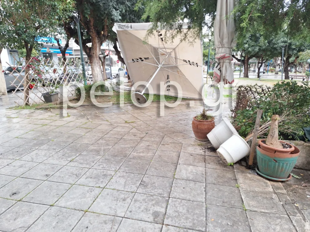 Δείτε τις συνέπειες της κακοκαιρίας στην Πάτρα ΦΩΤΟ