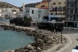 Έφτασαν οι συστοιχίες Patriot στην Κάρπαθο