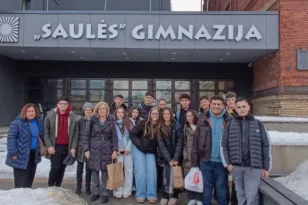 Μαθητές του Πρότυπου Λυκείου Πατρών έκανα εκπαιδευτικό ταξίδι στη Λιθουανία ΦΩΤΟ