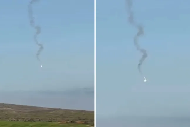 Βίντεο-ντοκουμέντο: Η στιγμή που καταρρίπτεται drone στον ουρανό της Κύπρου