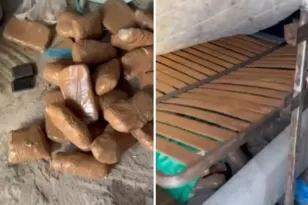 Ρέντη: Χτύπημα της Δίωξης Ναρκωτικών – 13,5 κιλά ηρωίνης σε παράπηγμα, δύο συλλήψεις ΒΙΝΤΕΟ