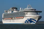 Το κρουαζιερόπλοιο Sapphire Princess στο Κατάκολο