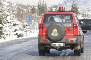 Περιπέτεια με αίσιο τέλος: Μαθητές εγκλωβίστηκαν σε χιονοθύελλα στην Ευρυτανία