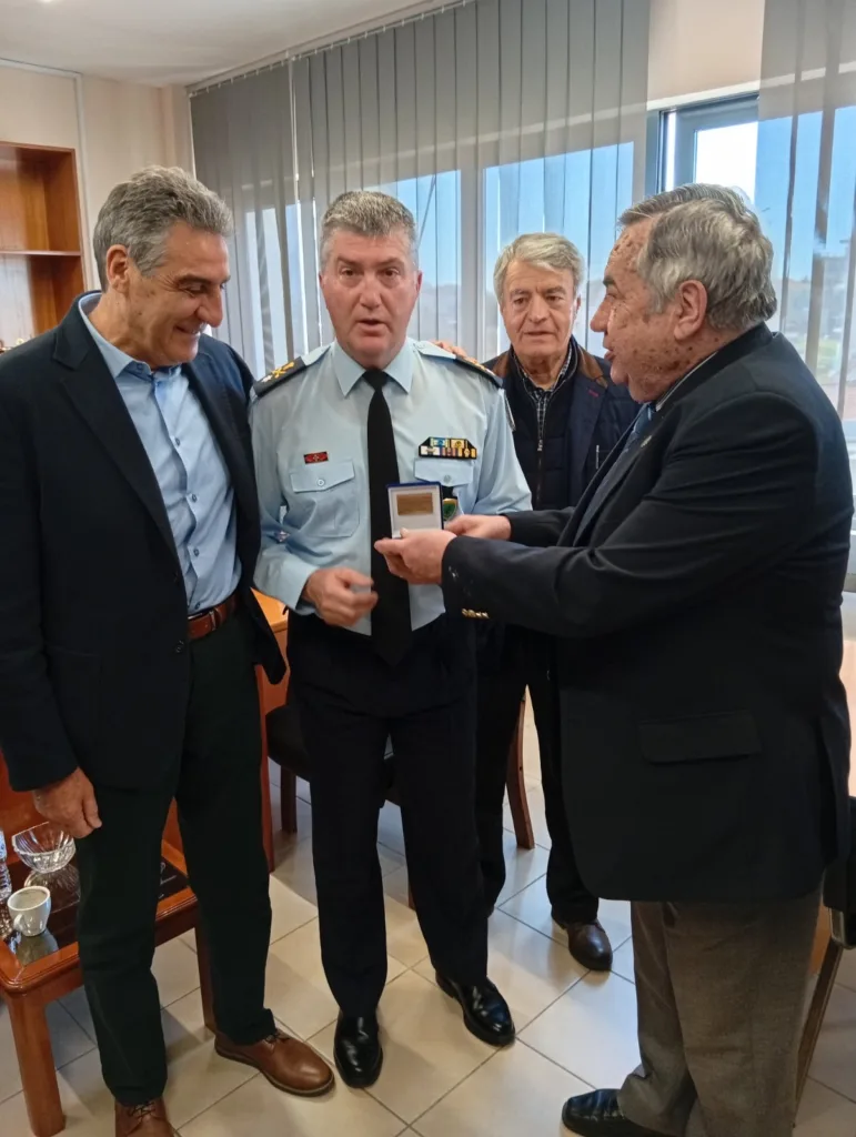 Πάτρα: Επίσκεψη του νέου προέδρου των συνταξιούχων Αστυνομίας Πόλεων στη ΓΕΠΑΔ Δυτικής Ελλάδας