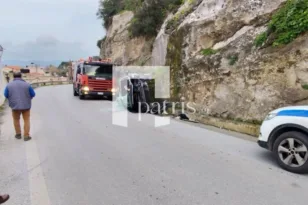 Τροχαίο στο Ηράκλειο: Τούμπαρε αυτοκίνητο και εγκλωβίστηκε ο οδηγός ΦΩΤΟ