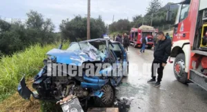 Άγιο είχαν μαθητές στη Ζάκυνθο, το λεωφορείο, που τους μετέφερε συγκρούστηκε με ΙΧ, ΦΩΤΟ, ΒΙΝΤΕΟ