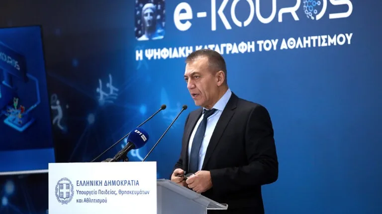 Βρούτσης: «Στήριξη του αθλητισμού με μετρήσιμο αποτέλεσμα»