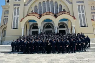 Πάτρα: 200 σπουδαστές της ΣΜΥΑ προσκύνησαν στον Άγιο Ανδρέα