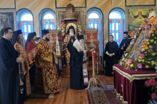 Αίγιο: Με λαμπρότητα η Απόδοση της εορτής της Παναγίας Τρυπητής