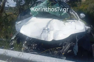 Κόρινθος: Σοβαρό τροχαίο στη Νεμέα, απεγκλωβισμός οδηγού