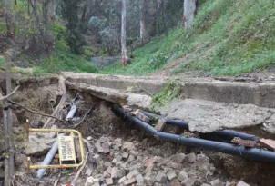 Πάτρα: Το Δασύλλιο ζητά παρεμβάσεις - Υπάρχουν σημεία που οι καθιζήσεις είναι εμφανέστατες