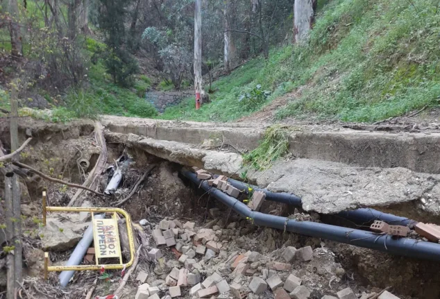 Πάτρα: Το Δασύλλιο ζητά παρεμβάσεις - Υπάρχουν σημεία που οι καθιζήσεις είναι εμφανέστατες