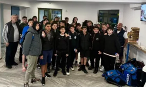 Οι Μίνι Παίδες της ΝΕΠ κοινή προετοιμασία με τον ΝΟ Λάρισας