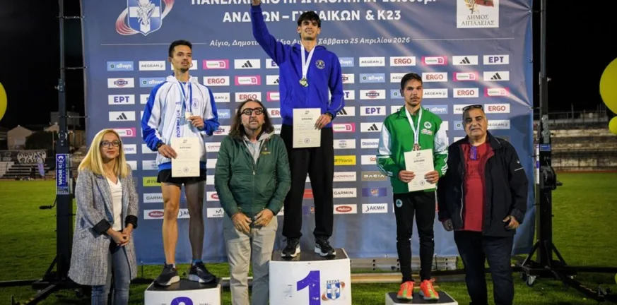 Πέλοπας: Δευτεραθλητής Ελλάδας ο Γιάννης Γιαννακόπουλος