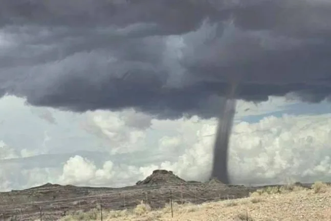 Λευκωσία: Ανεμοστρόβιλος σχηματίστηκε στον ουρανό της πόλης