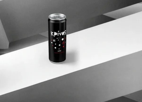 Νέα συσκευασία για τη Σόδα ΚΡΙΝΟΣ σε αλουμινένιο κουΤάκι 330ml