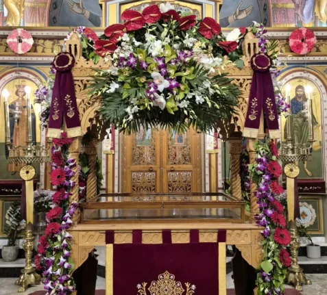 Πάτρα- Αγία Ειρήνη: Ένας Επιτάφιος «κέντημα» ΦΩΤΟ