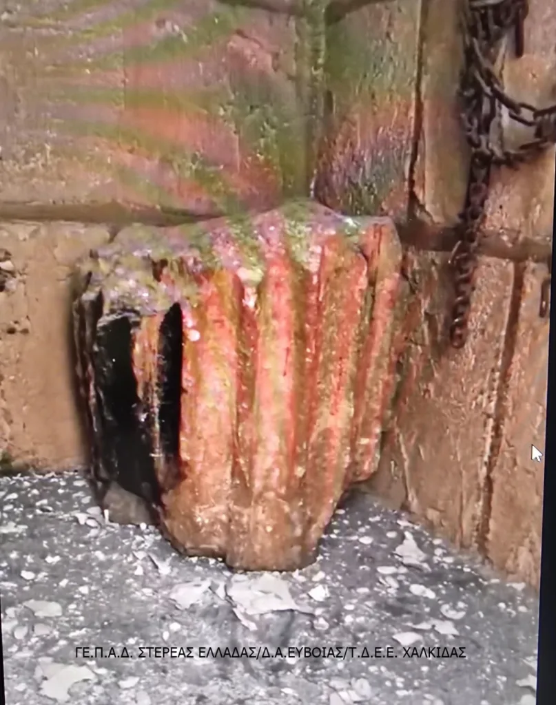 Χαλκίδα: Τους έπιασαν με ναρκωτικά και αρχαίο κίονα