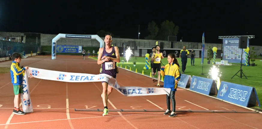 Αναστασάκη και Κώστας Σταμούλης επικράτησαν στο Πανελλήνιο πρωτάθλημα 10.000μ. στο Αίγιο