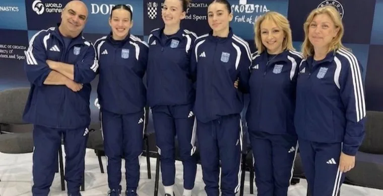 Πέταξε για το Οσιγεκ η Εθνική Ομάδα Ενόργανης Γυμναστικής