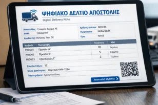 Ψηφιακό δελτίο αποστολής: Υποχρεωτικό από 1η Μαΐου για τις επιχειρήσεις