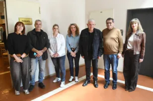 Πάτρα: Πασχαλινή επίσκεψη Πελετίδη στο Σκαγιοπούλειο με ευχές και συζήτηση για τα ζητήματα του Κέντρου