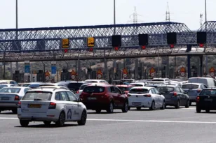 «Ουρές» στις εθνικές οδούς στην επιστροφή των εκδρομέων του Πάσχα