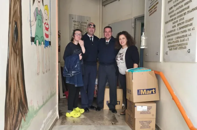 Πασχαλινή πράξη αλληλεγγύης από το ΕΡ.ΜΜ&ΕΕ Αράξου – Στήριξη στην «Κιβωτό της Αγάπης»