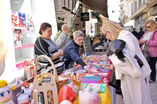 Πάτρα: Μεγάλη ανταπόκριση στο Πασχαλινό Bazaar από το «Φωτεινό Αστέρι» ΦΩΤΟ