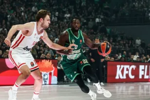 Ο Ολυμπιακός που πάτησε τη Ρεάλ αγκαλιά με το πλεονέκτημα και εντυπωσιακός στη Βαρκελώνη Παναθηναϊκός είναι γερά στην 6άδα, ΒΙΝΤΕΟ