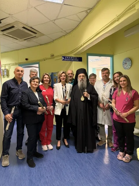 Πάτρα: Δίπλα σε εργαζόμενους και ωφελούμενους ιδρυμάτων ο Μητροπολίτης Χρυσόστομος ενόψει Πάσχα