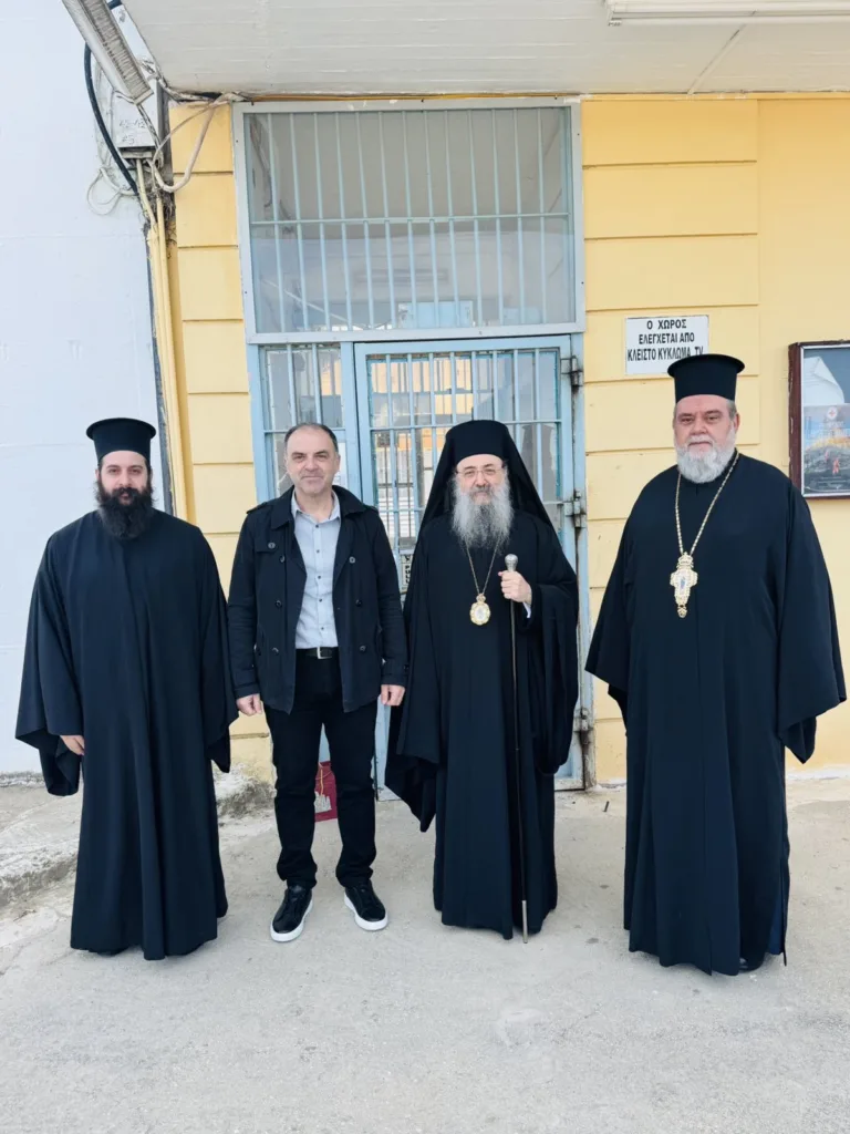 Πάτρα: Δίπλα σε εργαζόμενους και ωφελούμενους ιδρυμάτων ο Μητροπολίτης Χρυσόστομος ενόψει Πάσχα