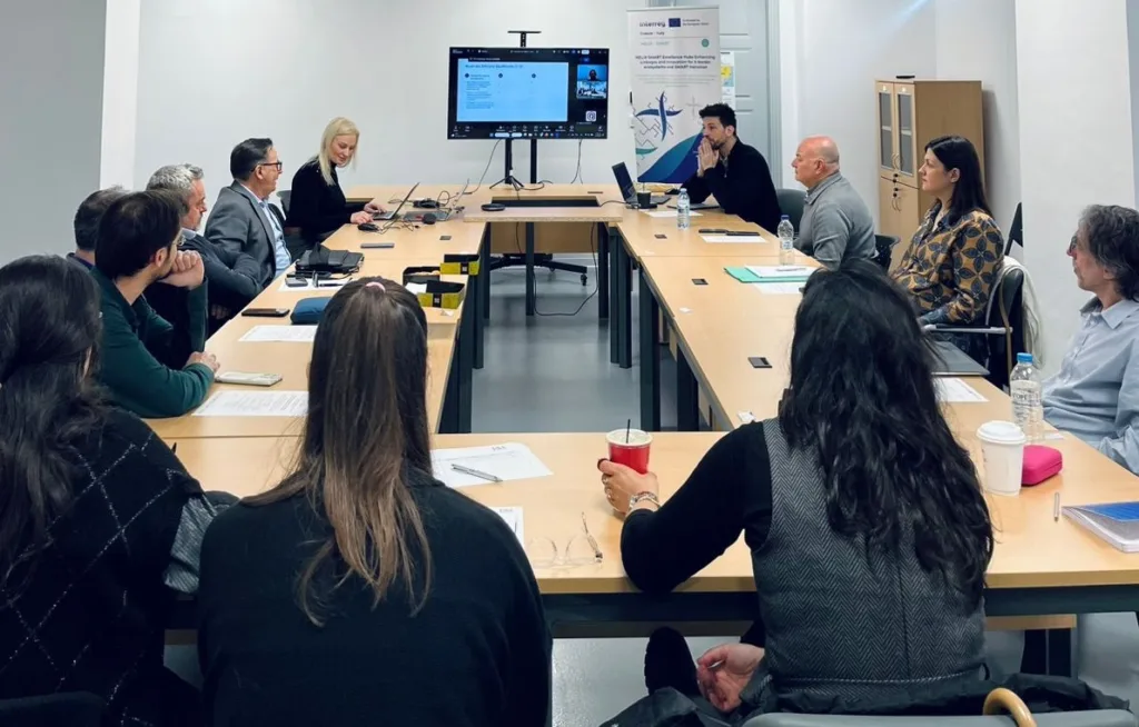 Συνάντηση της Ομάδας Εστίασης (Focus Group) του Ευρωπαϊκού Έργου HELIX-SMART για την Ενίσχυση της Καινοτομίας και της Έξυπνης Μετάβασης στη Δυτική Ελλάδα