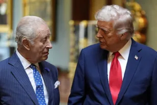 Live: Ο Τραμπ υποδέχεται τον βασιλιά Κάρολο στον Λευκό Οίκο