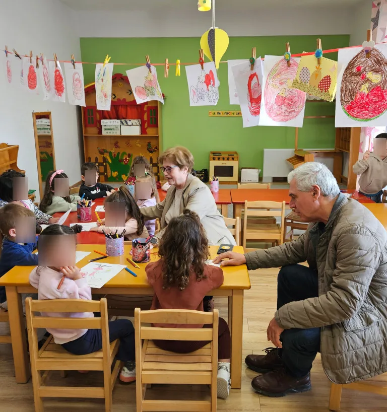Πάτρα: Πασχαλινές επισκέψεις της διοίκησης του ΚΟΔΗΠ σε παιδικούς σταθμούς και κοινωνικές δομές ΦΩΤΟ