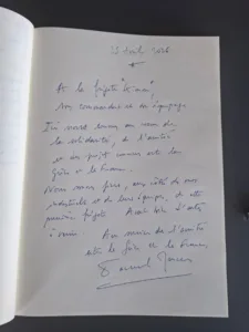 Μακρόν: Καλούς ανέμους και καλή θάλασσα στον «Κίμων»!