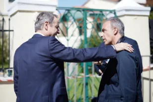 Μητσοτάκης από το Μεσολόγγι: Η ενότητα του λαού παραμένει πρώτο ζητούμενο