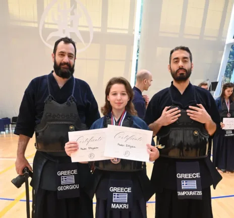 Ελαμψε η Φαίη Μακρή στο Βαλκανικό πρωτάθλημα Kendo